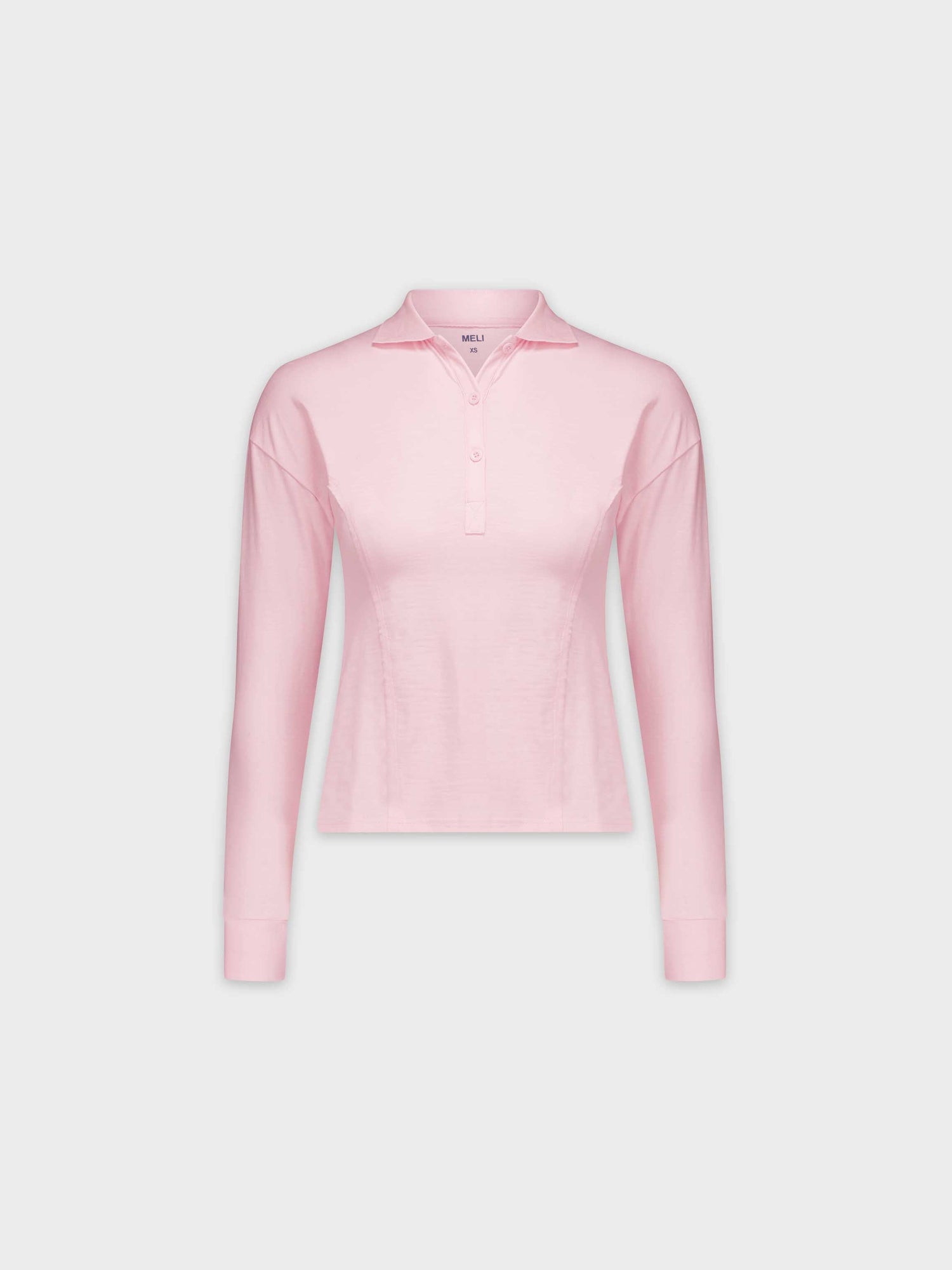 CAMISETA CUELLO-ROSA