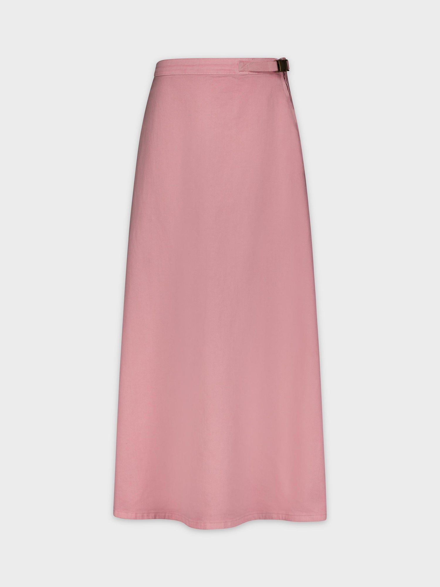 ALINE DENIM SKIRT-PINK