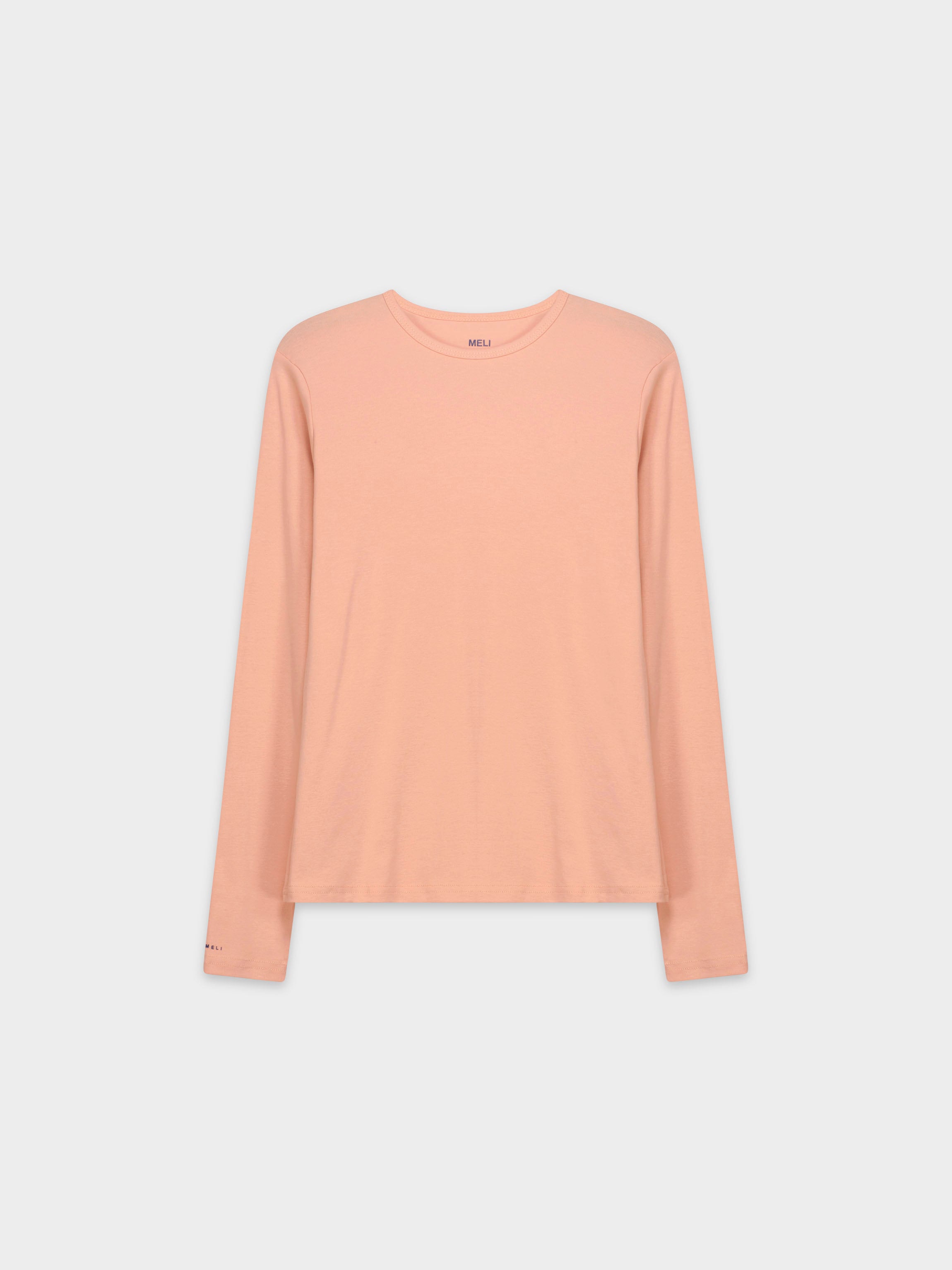 CLASSIC TEE LONG SLEEVE-PEACH