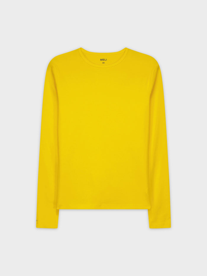 CLASSIC TEE LONG SLEEVE-YELLOW