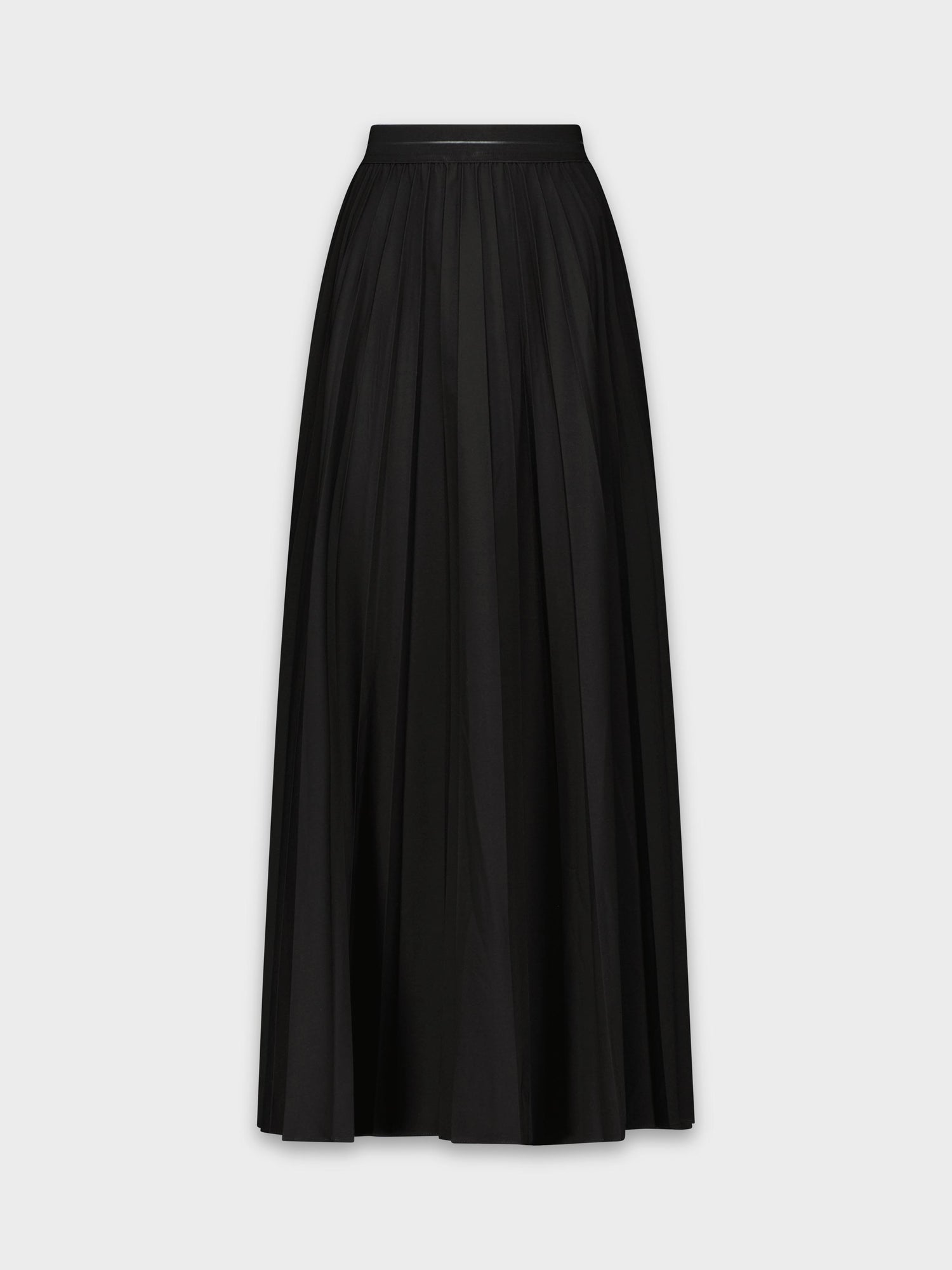 PLEATED SKIRT 37&quot;-BLACK