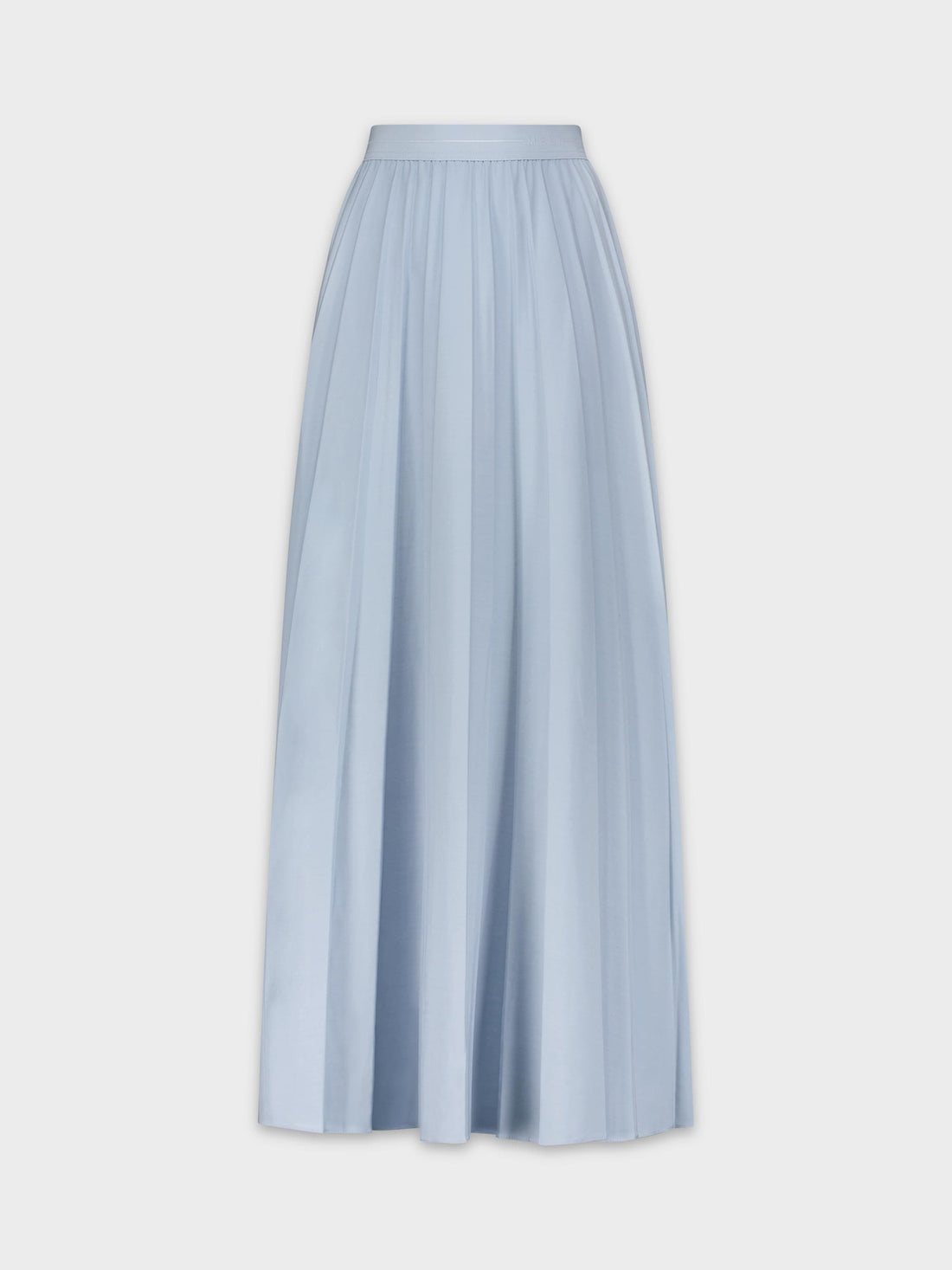 PLEATED SKIRT 37&quot;-LIGHT BLUE