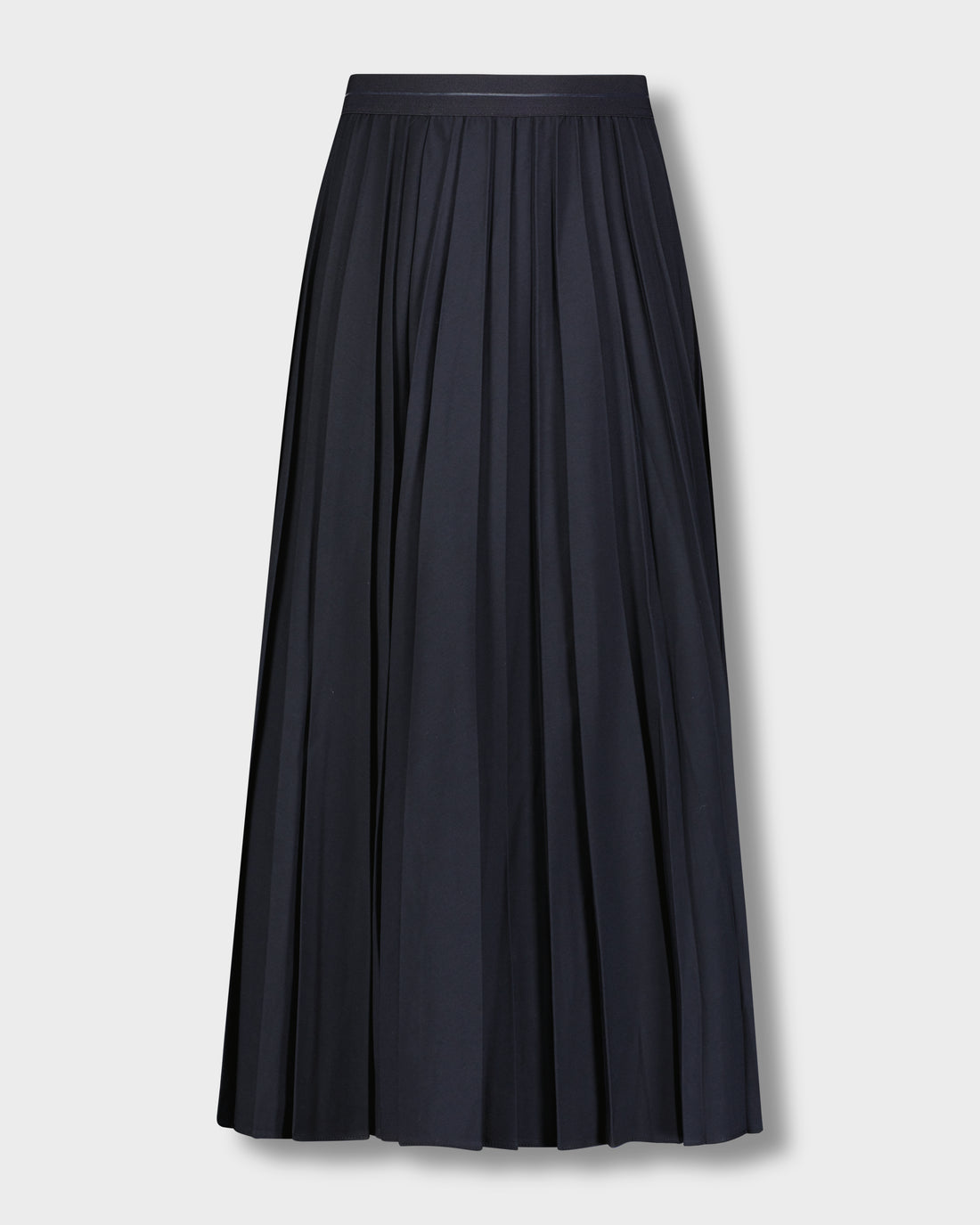 PLEATED SKIRT 35&quot;-NAVY