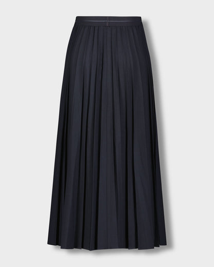 PLEATED SKIRT 35"-NAVY