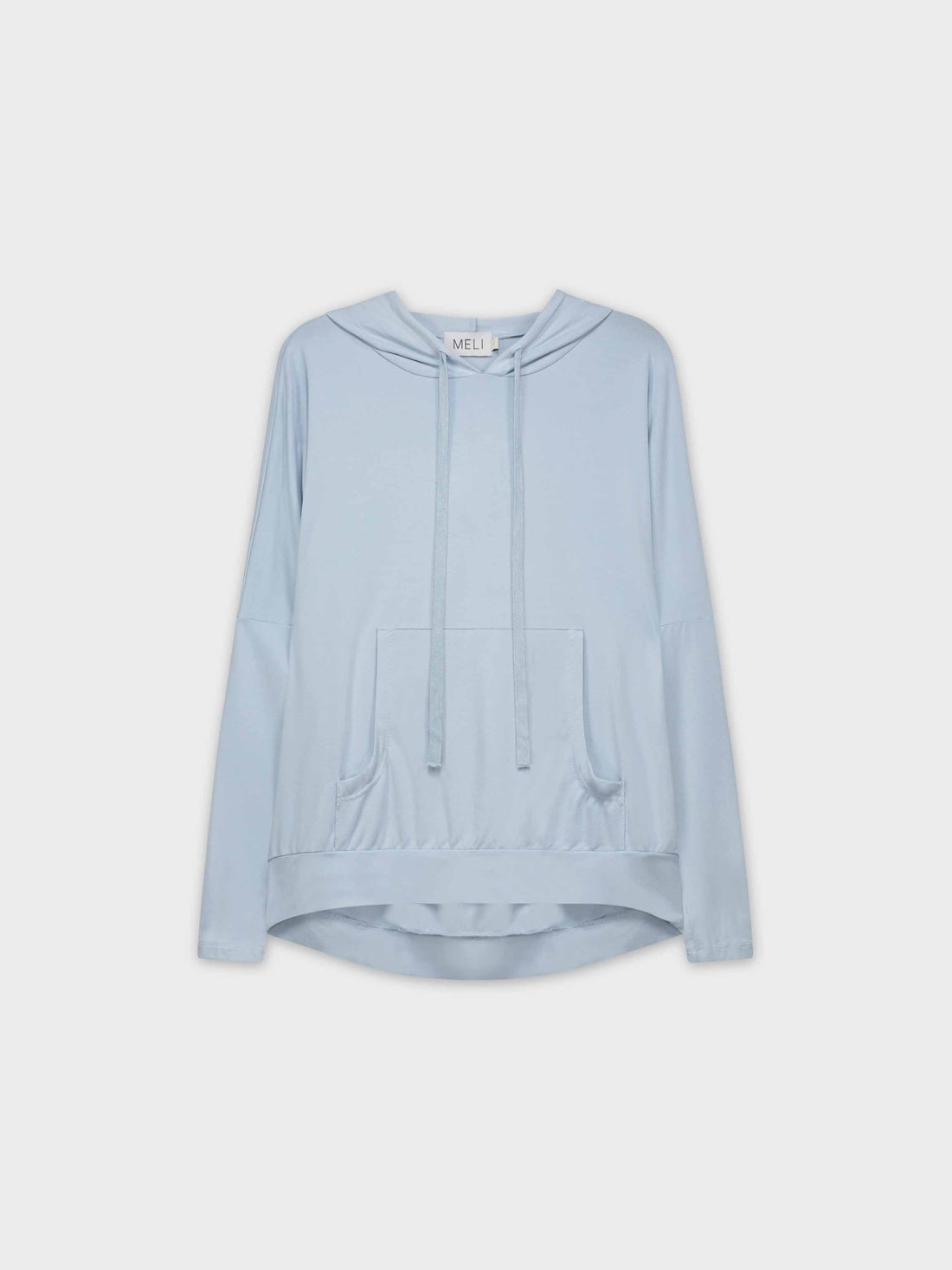 TSHIRT HOODIE-LIGHT BLUE