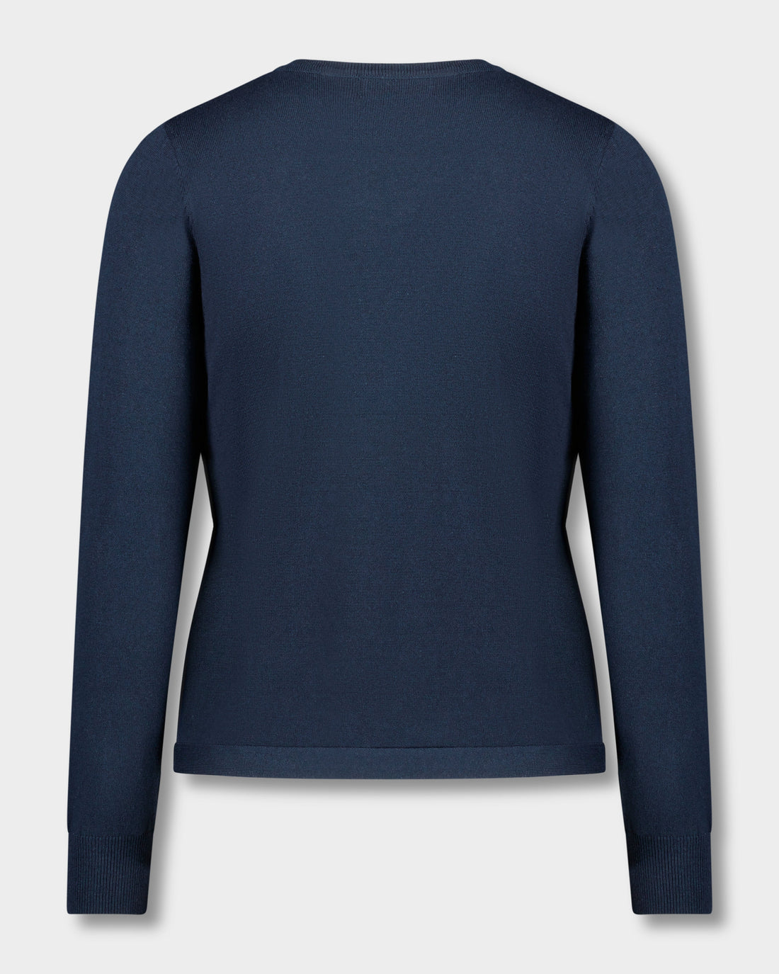 BASIC WRAP SWEATER-NAVY