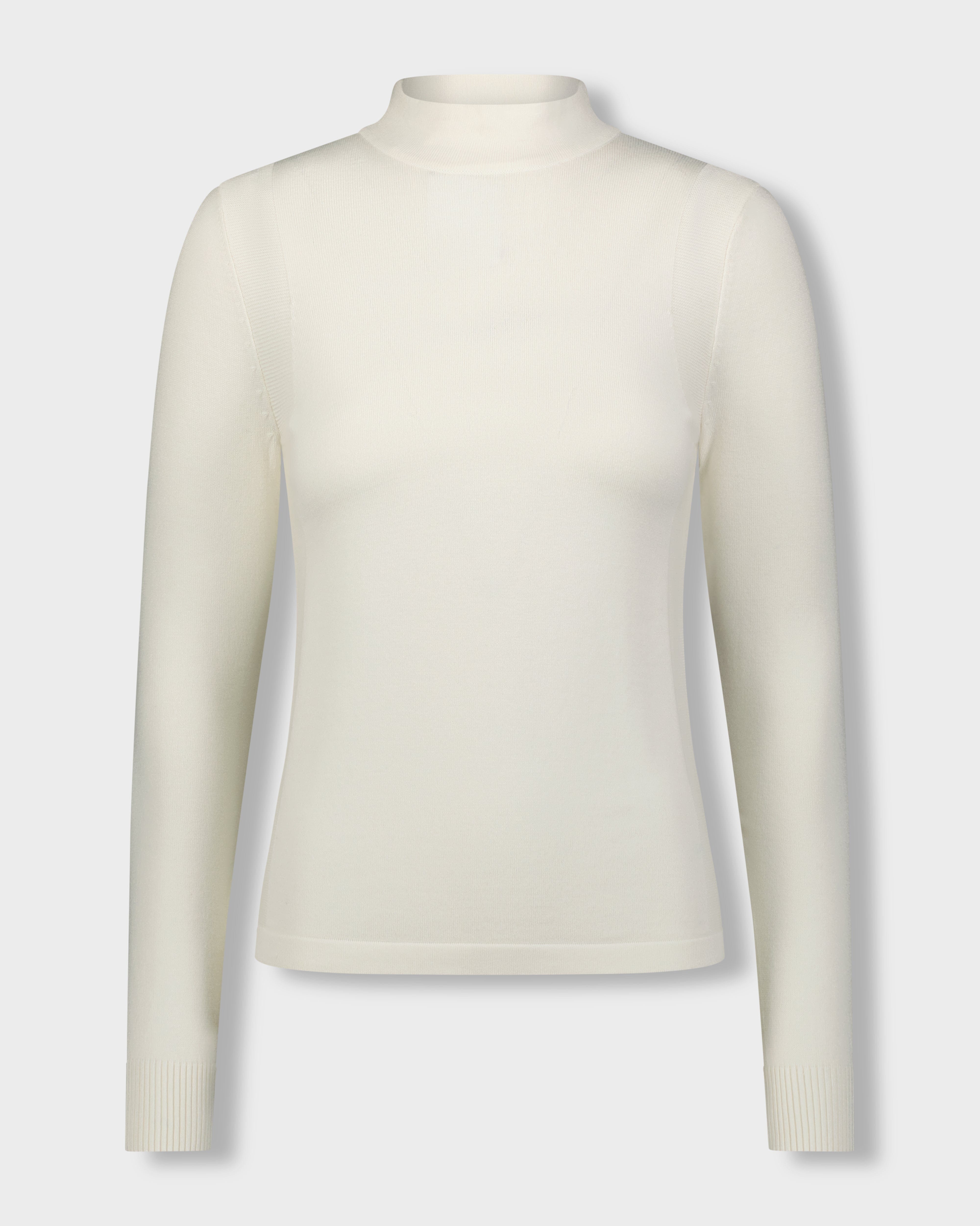 Cream mock neck hotsell