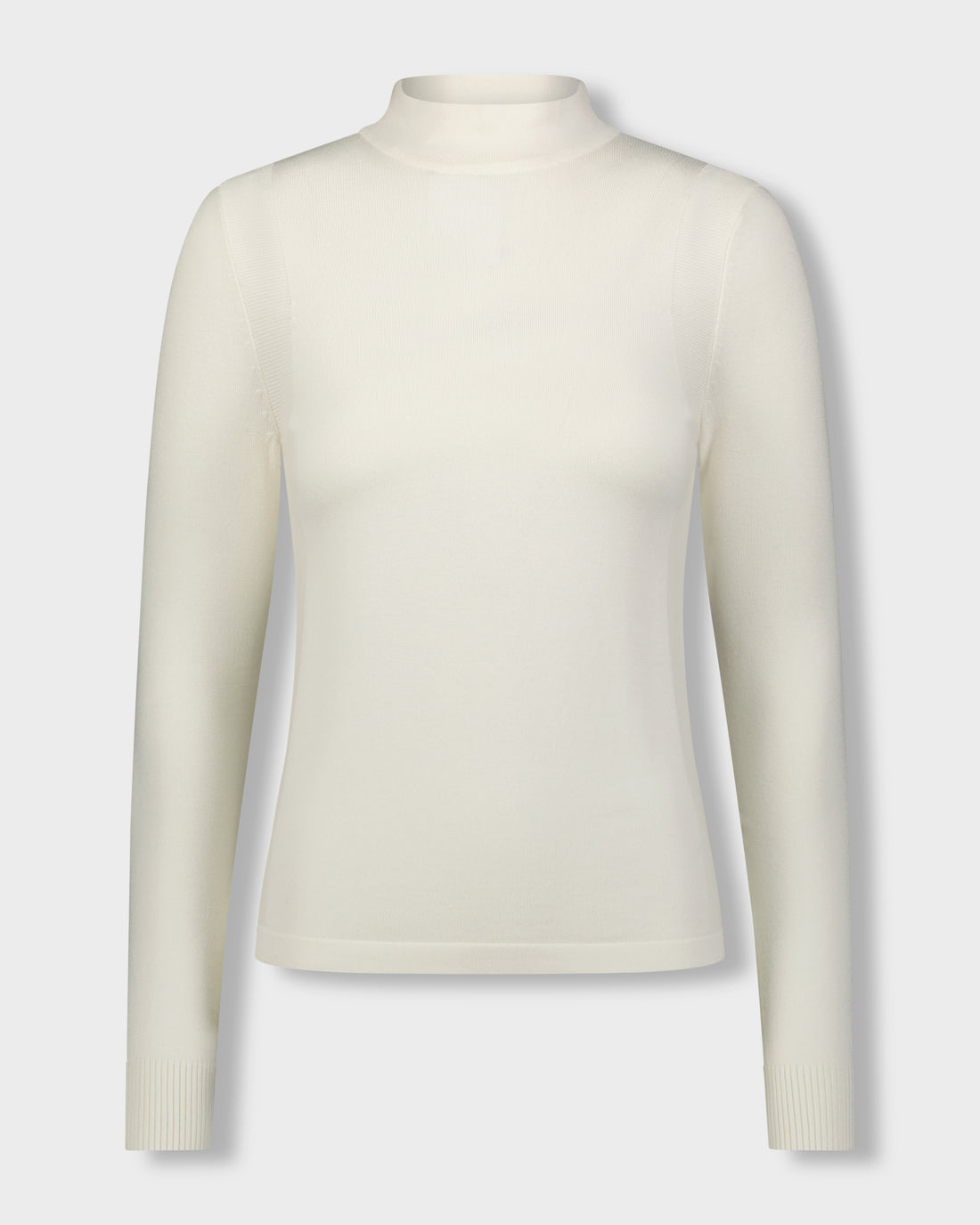 BASIC MOCK NECK TURTLENECK-CREAM