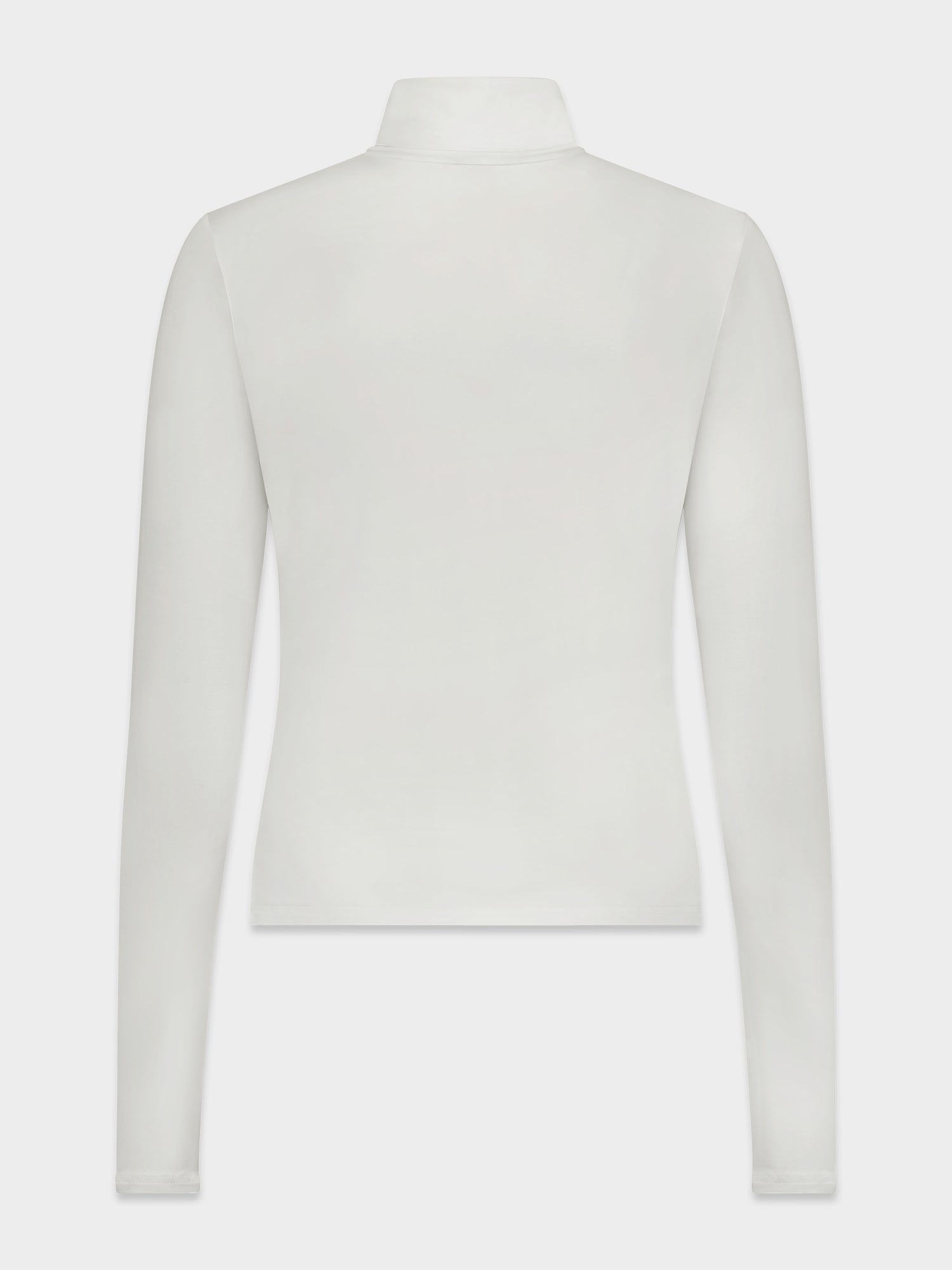 MODAL TURTLENECK LONG SLEEVE-CREAM