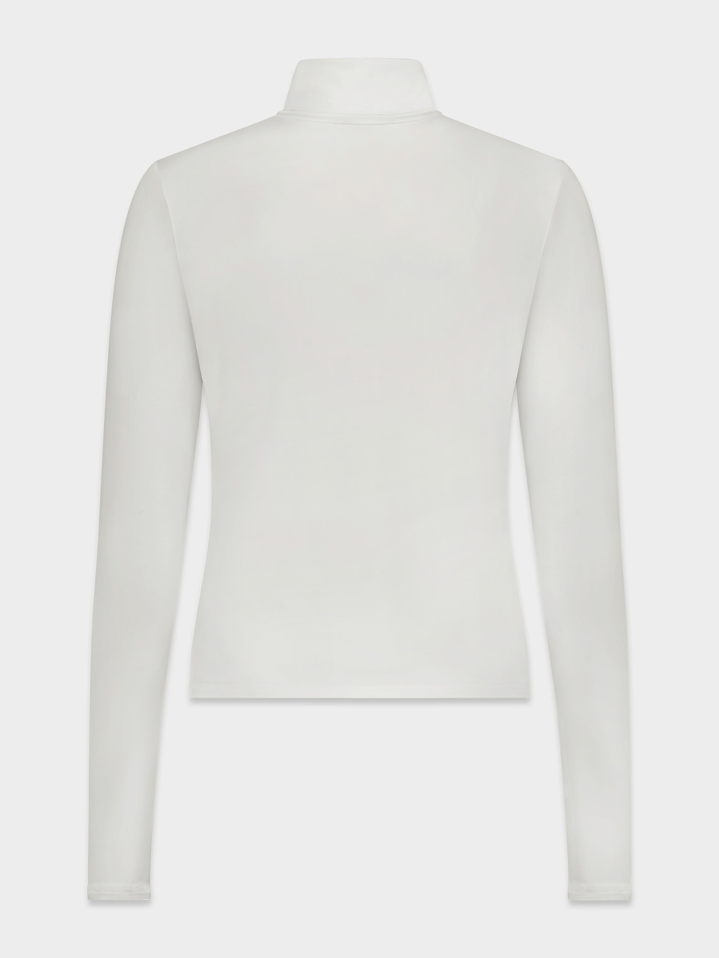 MODAL TURTLENECK LONG SLEEVE-CREAM