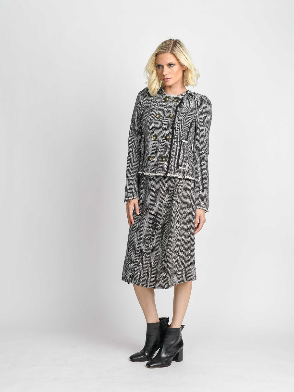 TWEED SKIRT