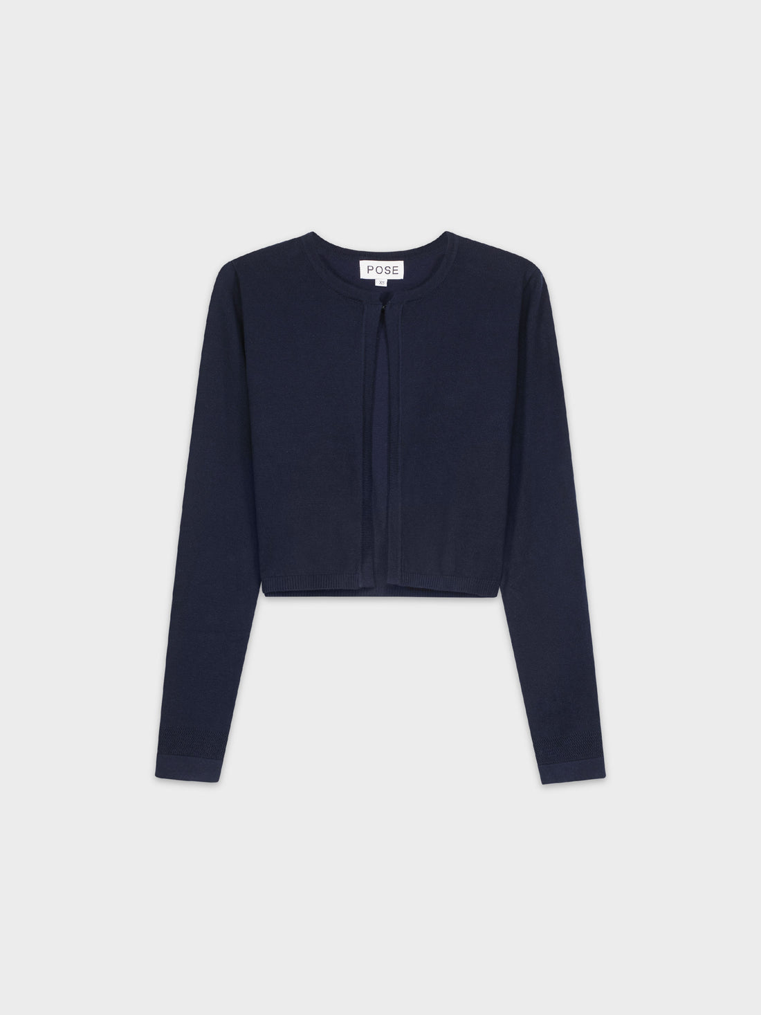 FLAT SHRUG-NAVY