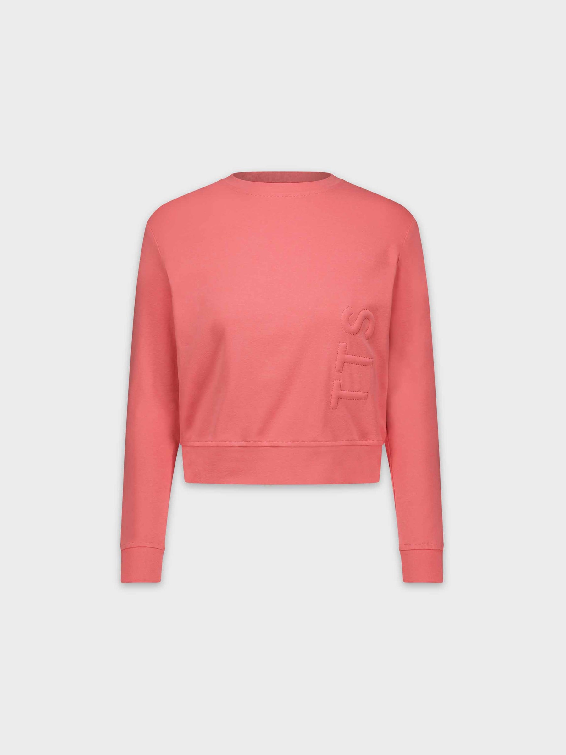 PUFF LOGO BOMBER-CORAL