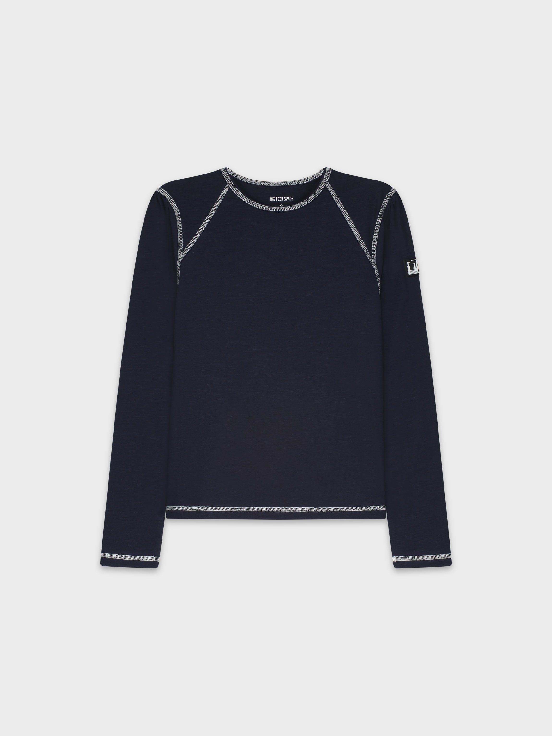 baseball tee-navy