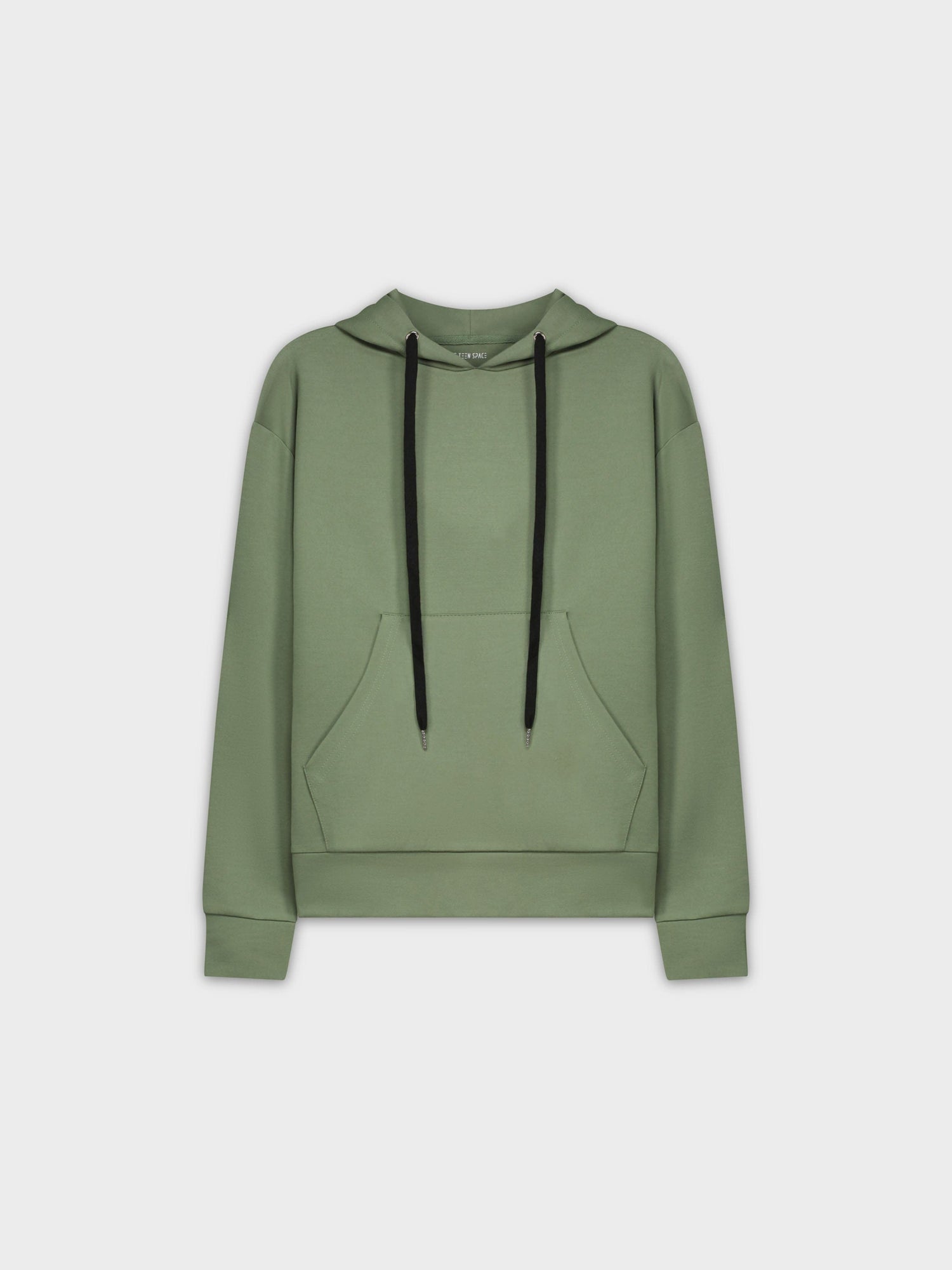 SUDADERA CON CAPUCHA PARA ADOLESCENTES VERDE