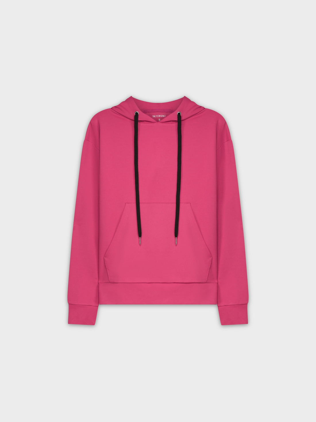 SUDADERA CON CAPUCHA PARA ADOLESCENTES-ROSA CALIENTE